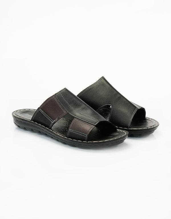 MEN SLIPPER MP-0303 BLACK