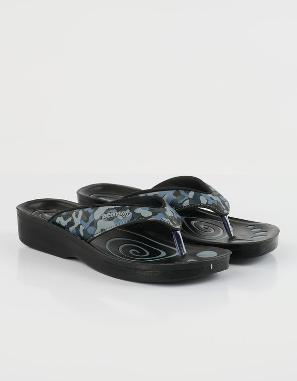 WOMEN SLIPPER LA-0808 BLUE