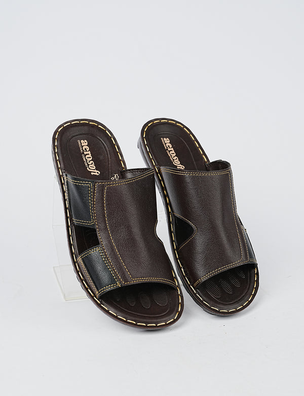 MEN SLIPPER MP-0303 BROWN