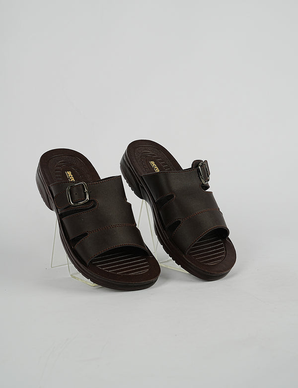 Men Slipper MG-8603 BROWN