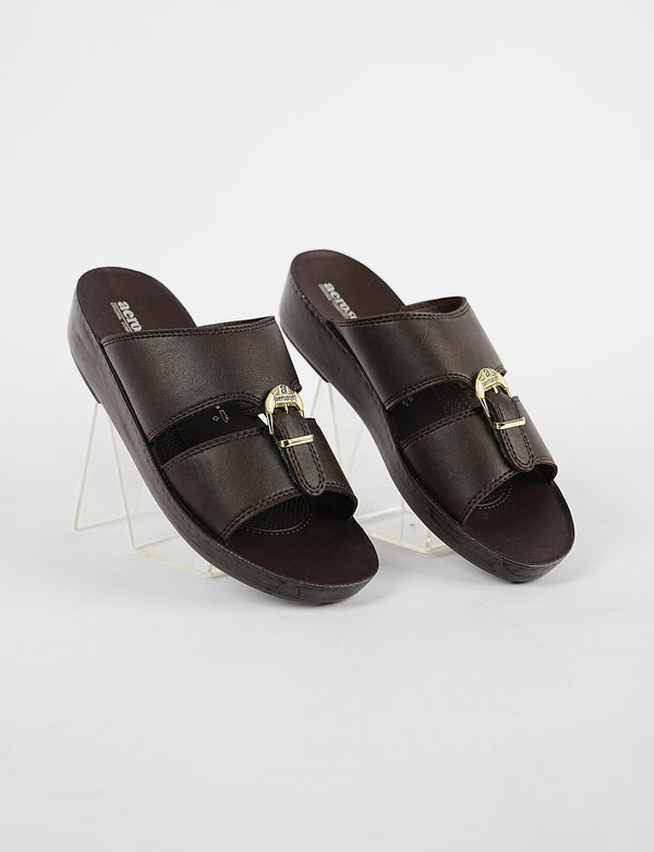 MEN SLIPPER MG-8320 BROWN