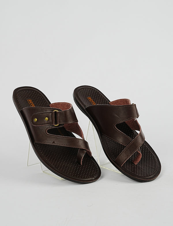 MEN SLIPPER MP-4107 BROWN