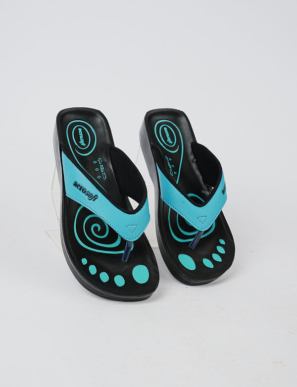 WOMEN SLIPPER A-0801 BLUE