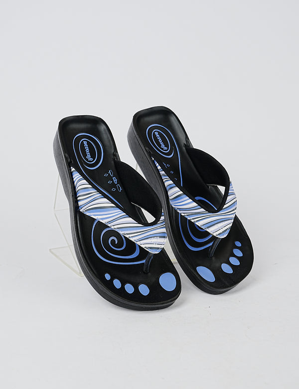 WOMEN SLIPPER A-0801 BLUE