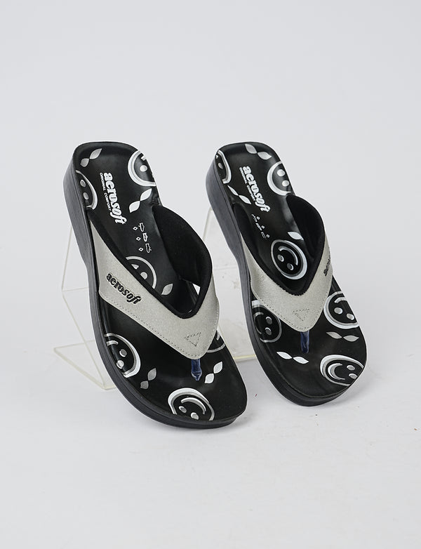 WOMEN SLIPPER LA-0813 SILVER