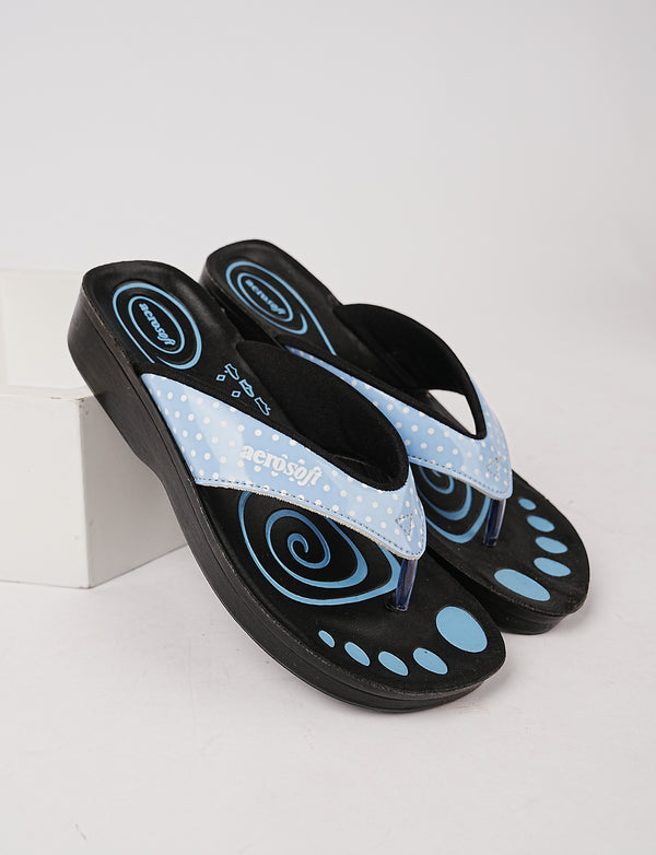 WOMEN SLIPPER LA-0817 BLUE