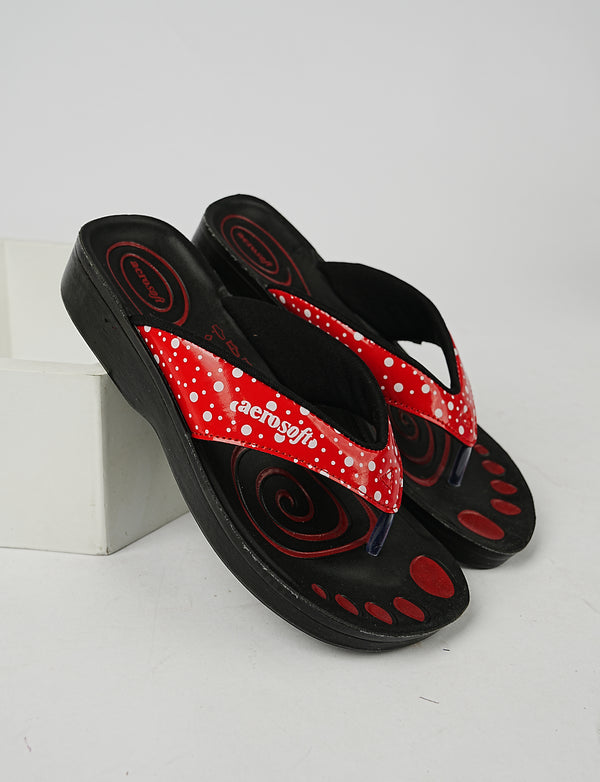 WOMEN SLIPPER LA 0835 RED