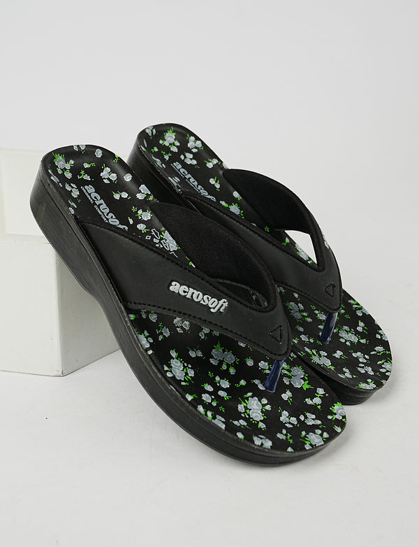 WOMEN SLIPPER LA 0853 BLACK