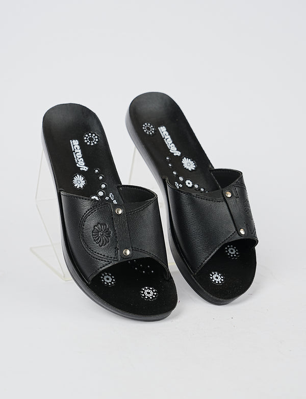 Women Slipper LS-3202-BLACK