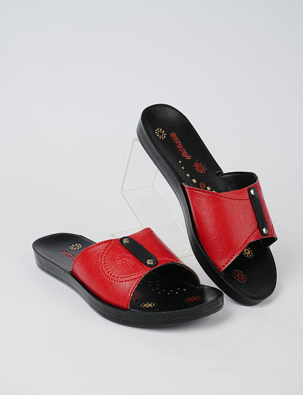 Women Slipper LS-3202-RED