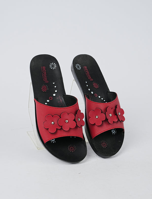 Women Slipper LS-3205-RED