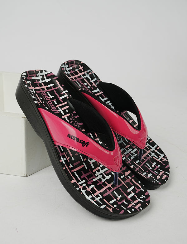 WOMEN SLIPPER A-0895 FUSIA