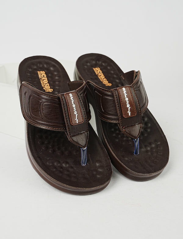 MEN-SLIPPER-MA-5102-BROWN