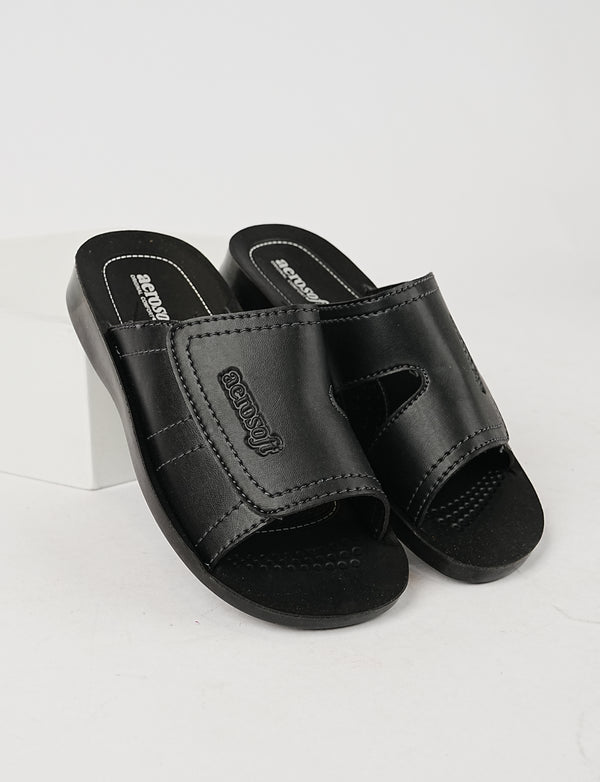 MEN SLIPPER MG-8181 BLACK