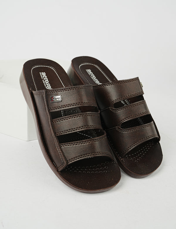 MEN SLIPPER MG-9197 BROWN