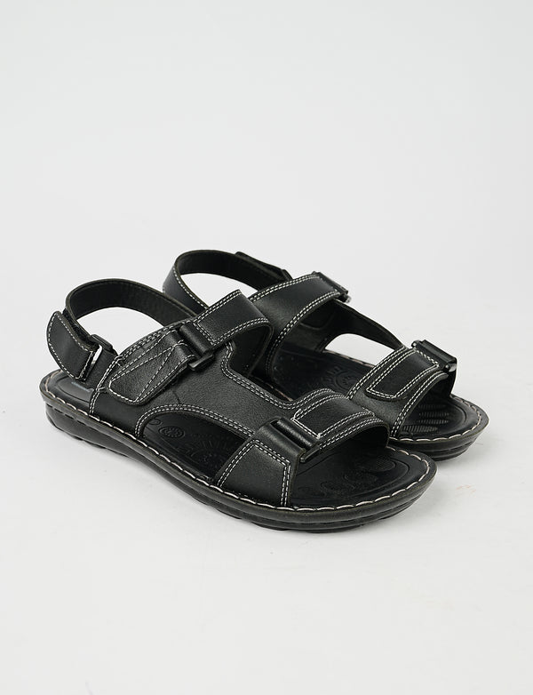 MEN SANDAL P 0301 BLACK