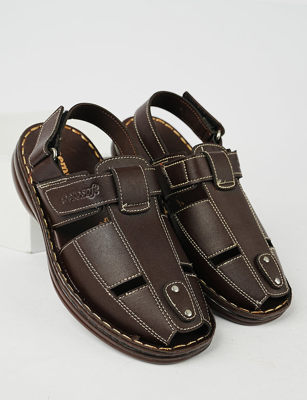 MEN SANDAL MP-0810 BROWN