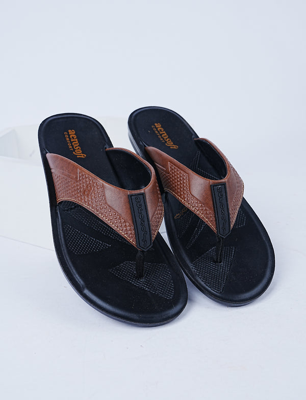 MEN SLIPPER MP 3317 BROWN