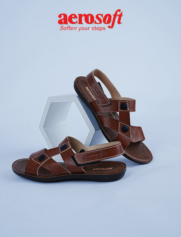 MEN SLIPPER MP-4005 BROWN