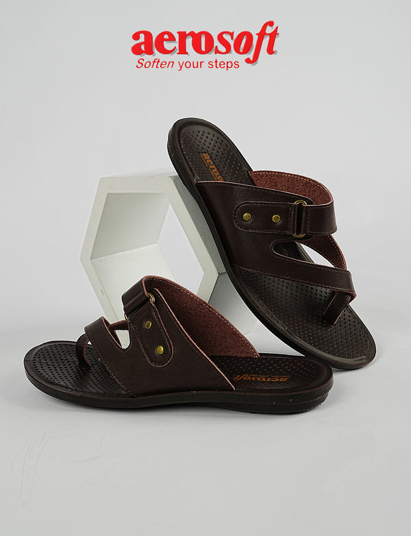 MEN SLIPPER MP-4107 BROWN