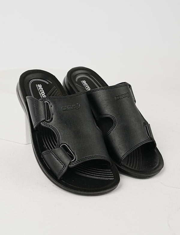 MEN SLIPPER MP-02T1 BLACK