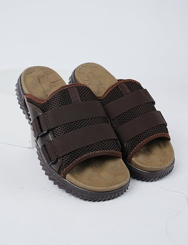 MEN SLIPPER-FS-0017-BROWN