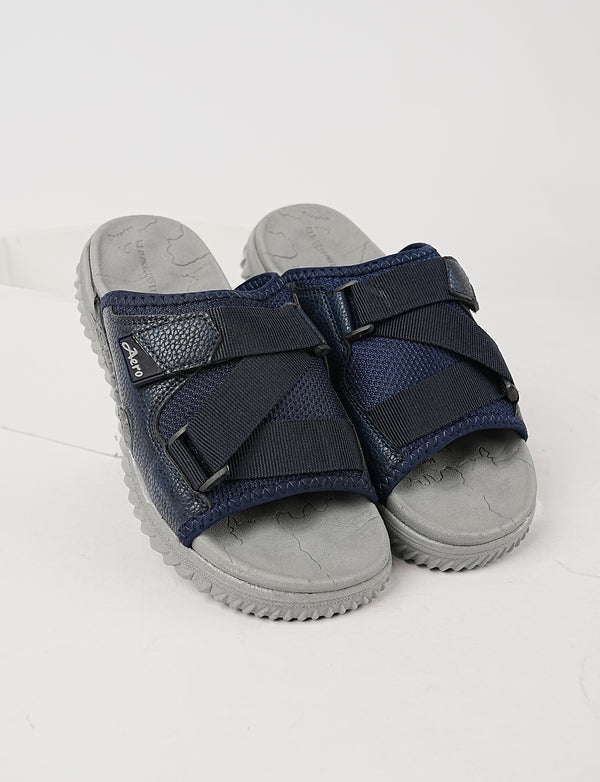 MEN SLIPPER-FS-0018-GREY/BLUE