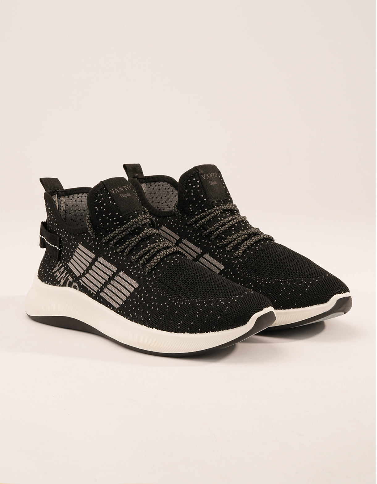 Midnight Weave Athletic Sneakers