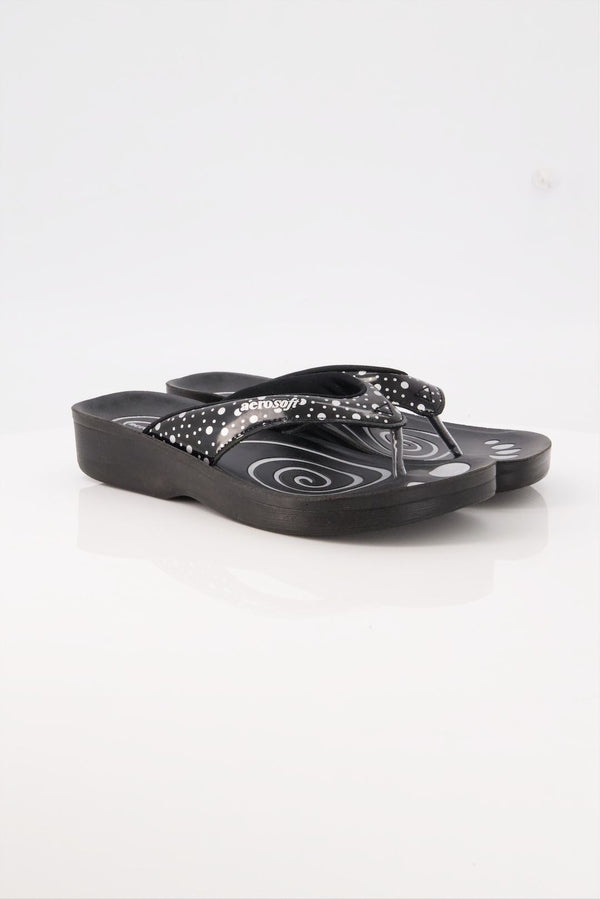 WOMEN SLIPPER LA-0835-BLACK